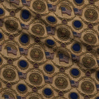 Gilded Liberty Pattern 6 Minky Fabric — plush minky folded close-up preview (mv-minky-v1:lying)