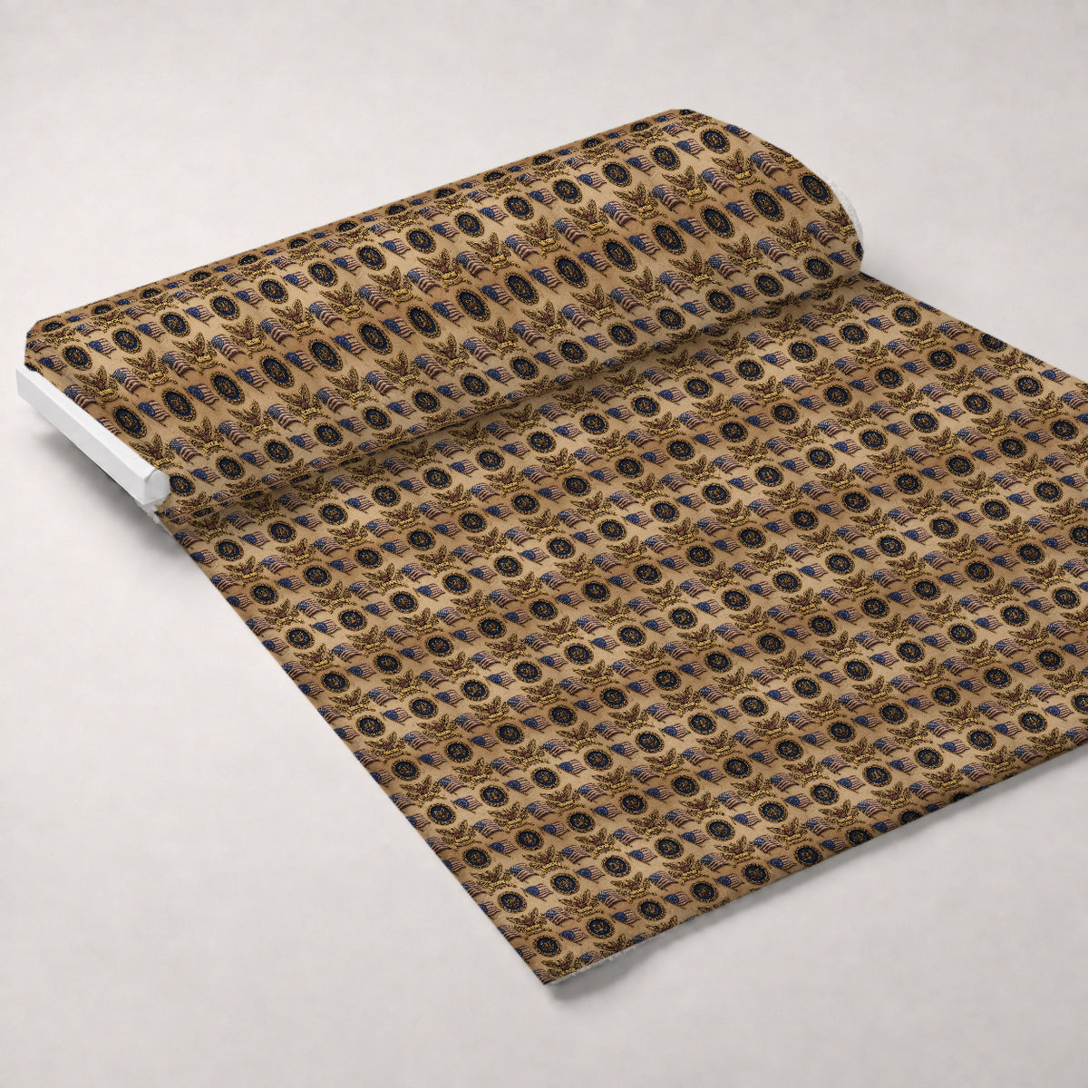 Gilded Liberty Pattern 7 Minky Fabric — plush minky unrolled bolt preview (mv-minky-v1:bolt)