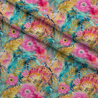 Gilded Menagerie Pattern 13 Minky Fabric — plush minky folded close-up preview (mv-minky-v1:lying)