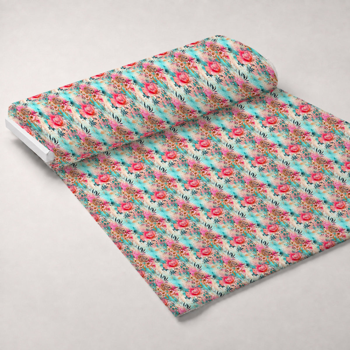 Gilded Menagerie Pattern 18 Minky Fabric — plush minky unrolled bolt preview (mv-minky-v1:bolt)