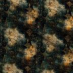 Gilded Midnight Garden Pattern 12 Minky Fabric — plush minky folded close-up preview (mv-minky-v1:lying)