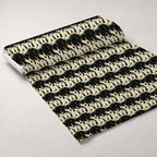 Gilded Midnight Garden Pattern 15 Minky Fabric — plush minky unrolled bolt preview (mv-minky-v1:bolt)