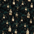Gilded Midnight Garden Pattern 16 Minky Fabric — plush minky folded close-up preview (mv-minky-v1:lying)