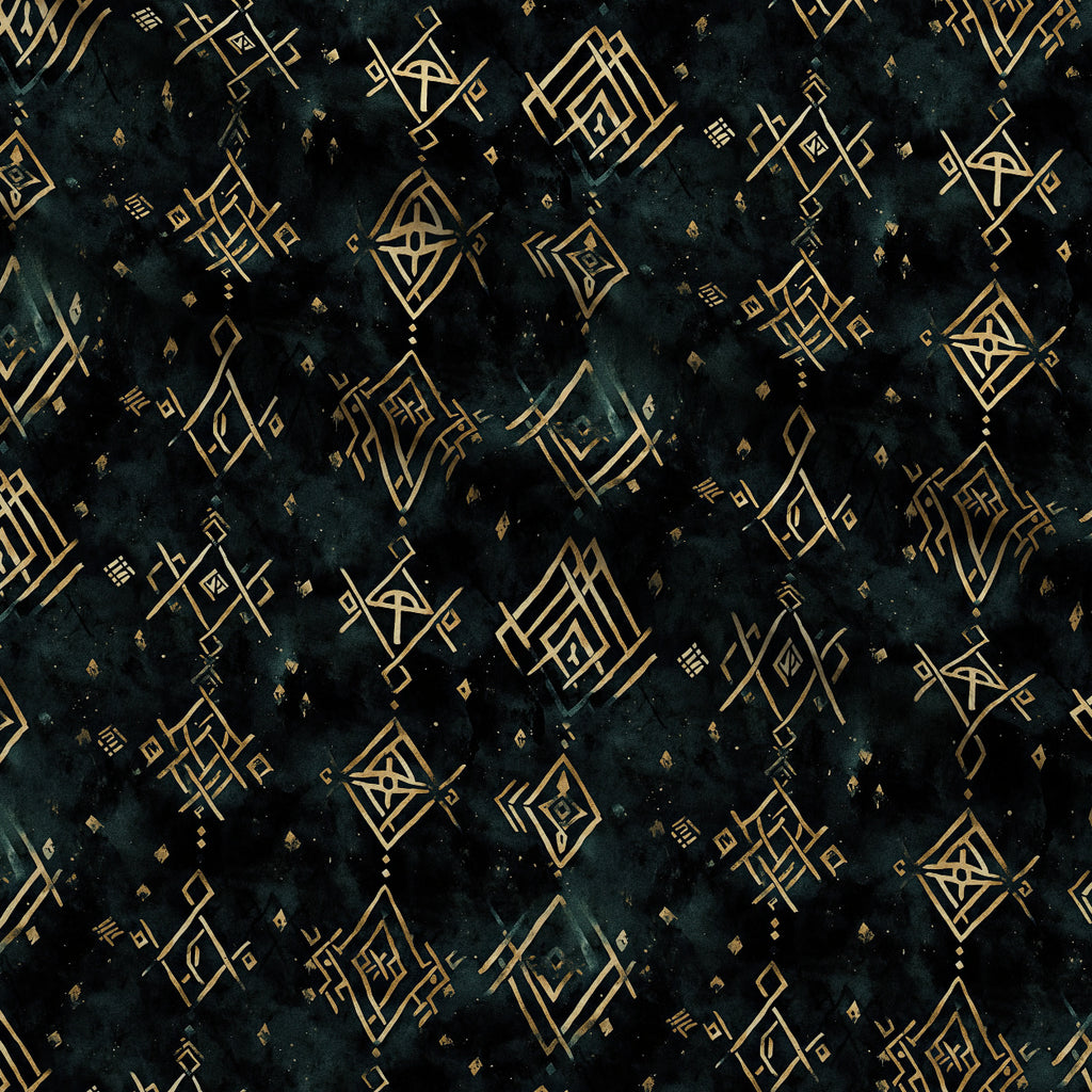 Gilded Midnight Garden Pattern 18 Minky Fabric — plush minky folded close-up preview (mv-minky-v1:lying)