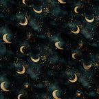 Gilded Midnight Garden Pattern 22 Minky Fabric — plush minky folded close-up preview (mv-minky-v1:lying)