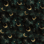 Gilded Midnight Garden Pattern 24 Minky Fabric — plush minky folded close-up preview (mv-minky-v1:lying)