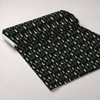 Gilded Midnight Garden Pattern 33 Minky Fabric — plush minky unrolled bolt preview (mv-minky-v1:bolt)