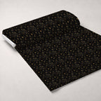 Gilded Midnight Garden Pattern 4 Minky Fabric — plush minky unrolled bolt preview (mv-minky-v1:bolt)