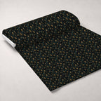 Gilded Midnight Garden Pattern 43 Minky Fabric — plush minky unrolled bolt preview (mv-minky-v1:bolt)