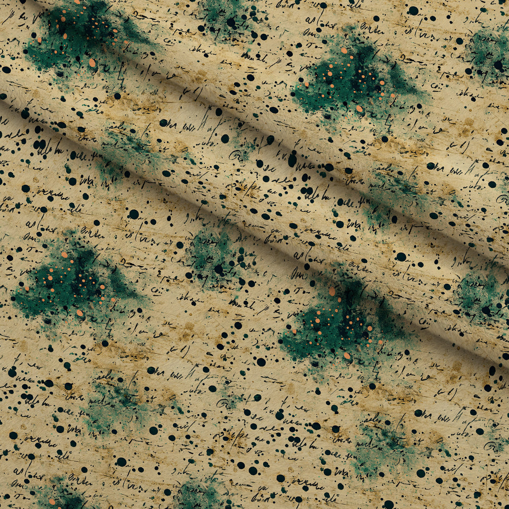 Gilded Midnight Garden Pattern 44 Minky Fabric — plush minky folded close-up preview (mv-minky-v1:lying)