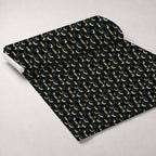Gilded Midnight Garden Pattern 48 Minky Fabric — plush minky unrolled bolt preview (mv-minky-v1:bolt)