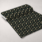 Gilded Midnight Garden Pattern 49 Minky Fabric — plush minky unrolled bolt preview (mv-minky-v1:bolt)