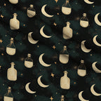Gilded Midnight Garden Pattern 49 Minky Fabric — plush minky folded close-up preview (mv-minky-v1:lying)