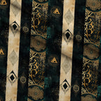 Gilded Midnight Garden Pattern 54 Minky Fabric — plush minky folded close-up preview (mv-minky-v1:lying)