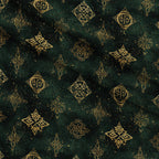 Gilded Midnight Garden Pattern 57 Minky Fabric — plush minky folded close-up preview (mv-minky-v1:lying)