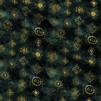 Gilded Midnight Garden Pattern 59 Minky Fabric — plush minky folded close-up preview (mv-minky-v1:lying)