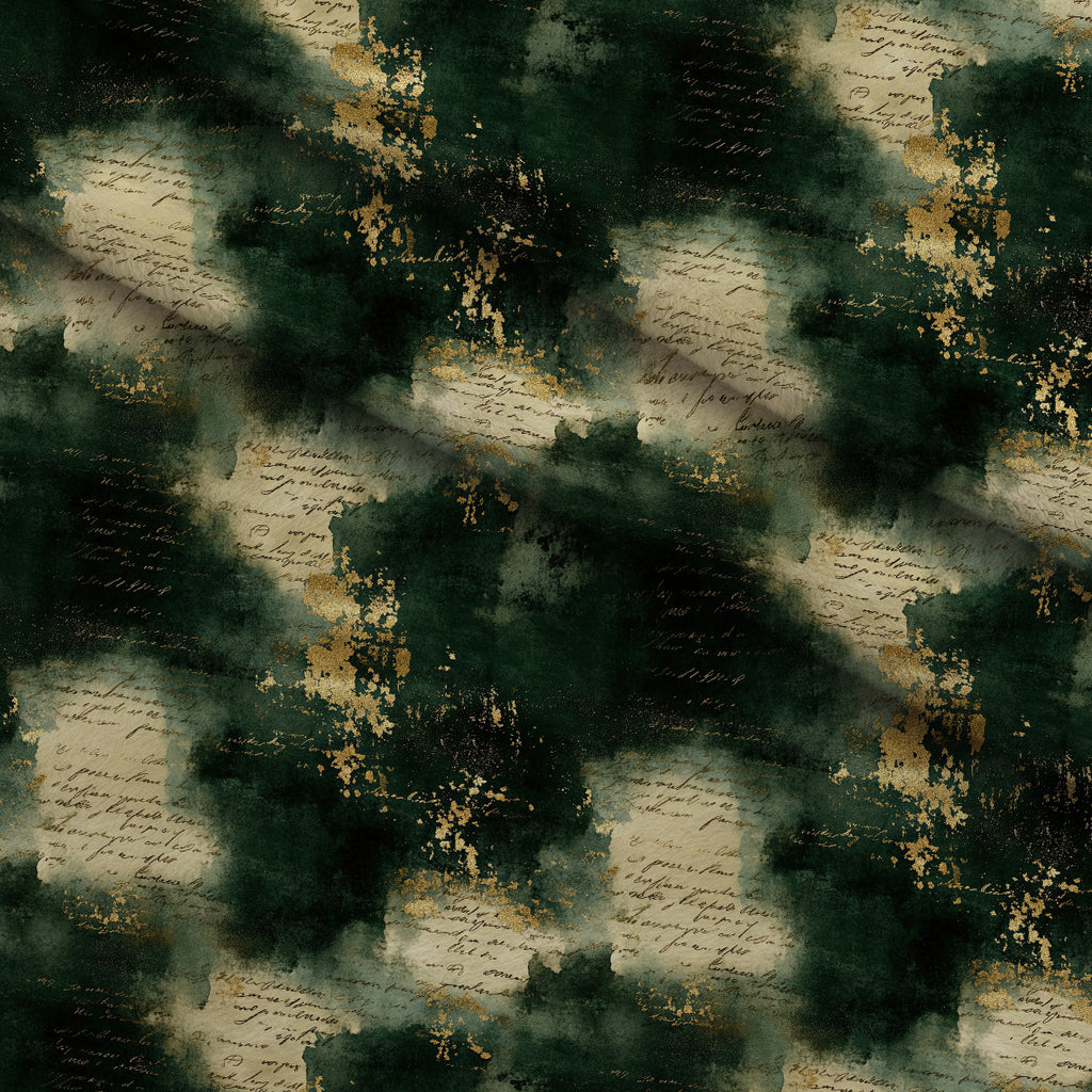 Gilded Midnight Garden Pattern 6 Minky Fabric — plush minky folded close-up preview (mv-minky-v1:lying)