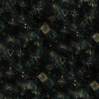 Gilded Midnight Garden Pattern 65 Minky Fabric — plush minky folded close-up preview (mv-minky-v1:lying)