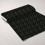 Gilded Midnight Garden Pattern 67 Minky Fabric — plush minky unrolled bolt preview (mv-minky-v1:bolt)