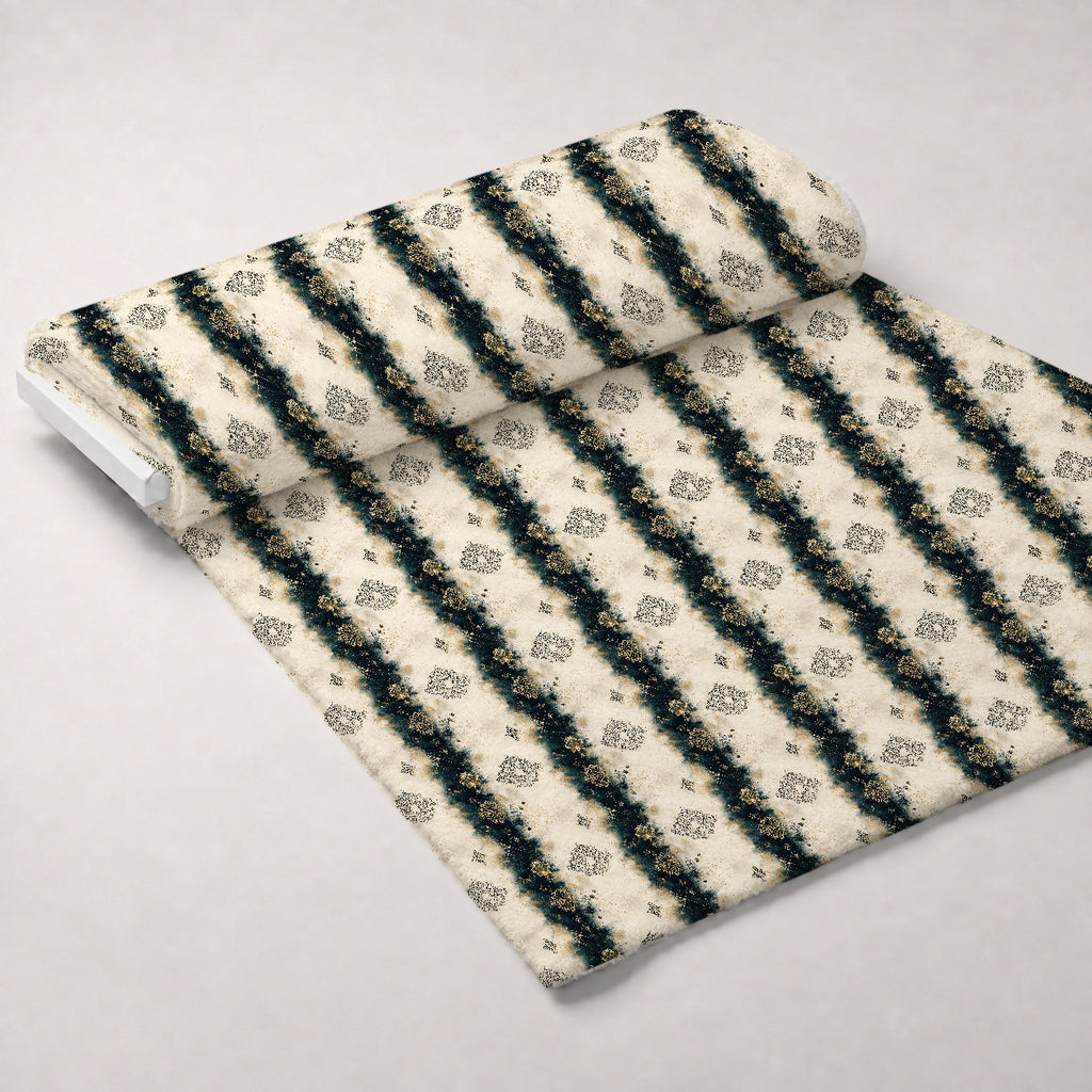 Gilded Midnight Garden Pattern 68 Minky Fabric — plush minky unrolled bolt preview (mv-minky-v1:bolt)