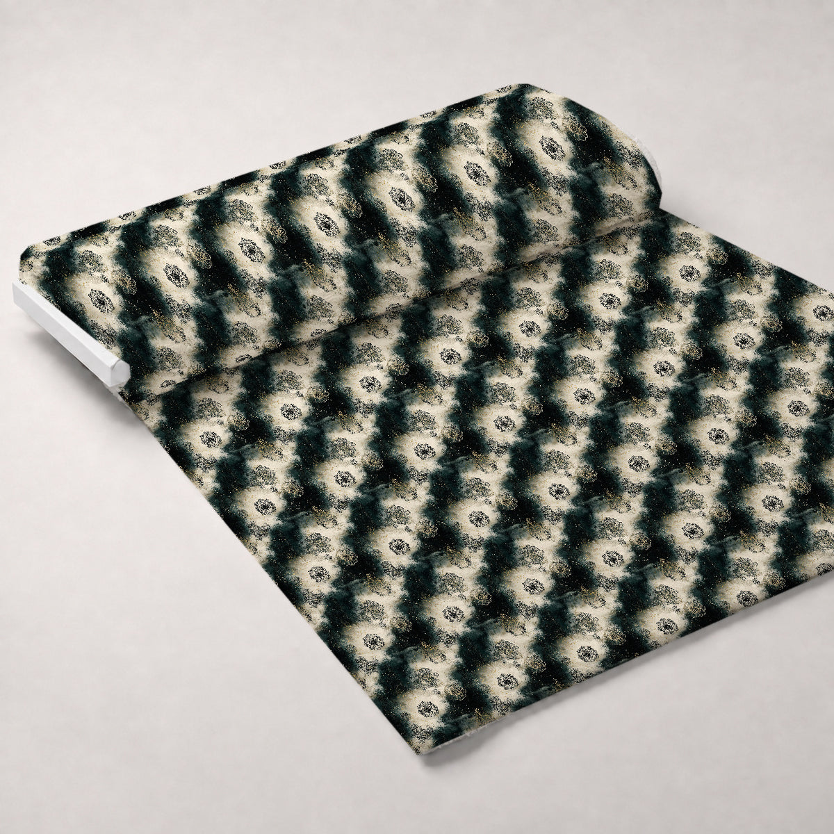 Gilded Midnight Garden Pattern 70 Minky Fabric — plush minky unrolled bolt preview (mv-minky-v1:bolt)