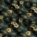 Gilded Midnight Garden Pattern 79 Minky Fabric — plush minky folded close-up preview (mv-minky-v1:lying)