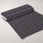 Gilded Midnight Tulips Pattern 10 Minky Fabric — plush minky unrolled bolt preview (mv-minky-v1:bolt)