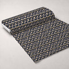 Gilded Midnight Tulips Pattern 13 Minky Fabric — plush minky unrolled bolt preview (mv-minky-v1:bolt)