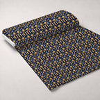 Gilded Midnight Tulips Pattern 14 Minky Fabric — plush minky unrolled bolt preview (mv-minky-v1:bolt)