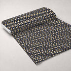Gilded Midnight Tulips Pattern 15 Minky Fabric — plush minky unrolled bolt preview (mv-minky-v1:bolt)