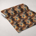 Gilded Nebula Pattern 11 Minky Fabric — plush minky unrolled bolt preview (mv-minky-v1:bolt)