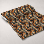 Gilded Nebula Pattern 12 Minky Fabric — plush minky unrolled bolt preview (mv-minky-v1:bolt)