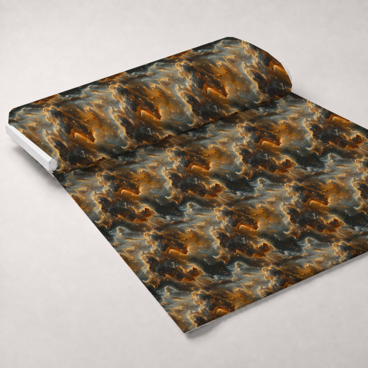 Gilded Nebula Pattern 3 Minky Fabric — plush minky unrolled bolt preview (mv-minky-v1:bolt)