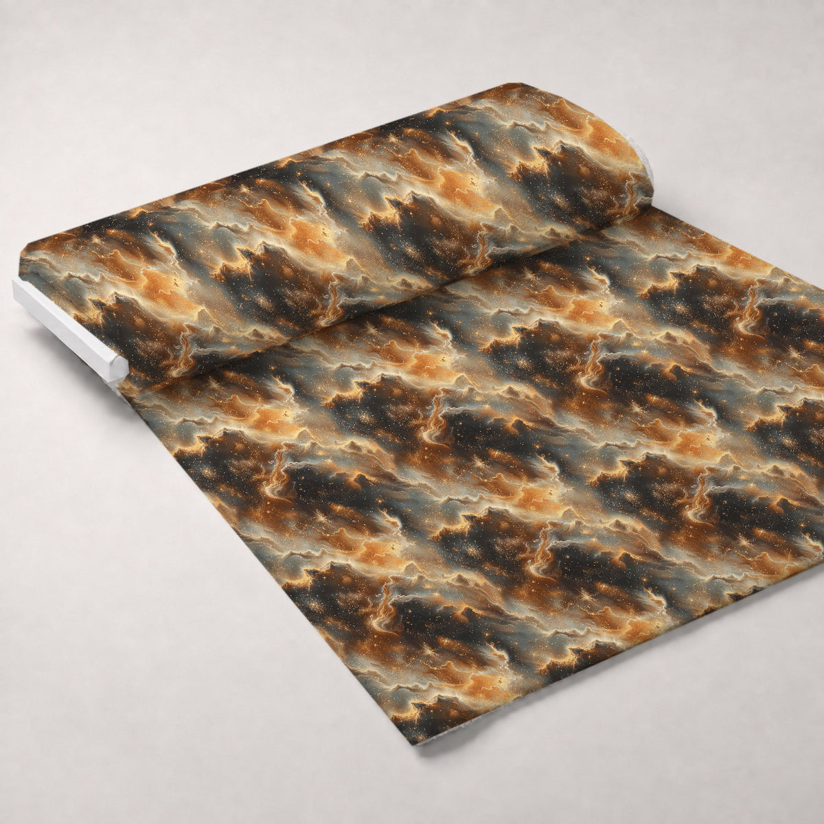 Gilded Nebula Pattern 5 Minky Fabric — plush minky unrolled bolt preview (mv-minky-v1:bolt)