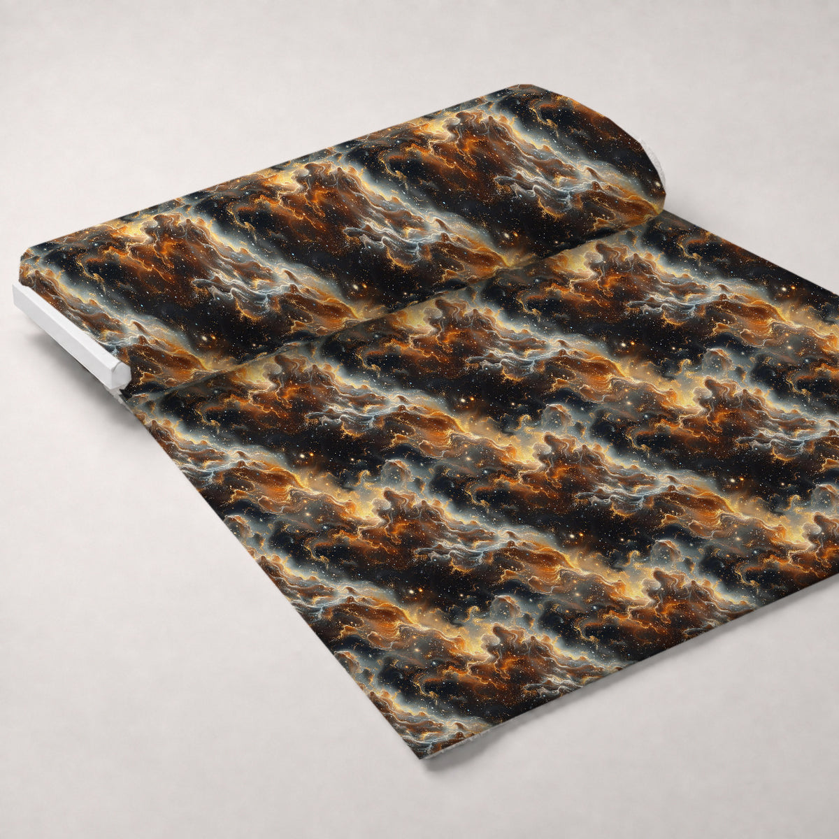 Gilded Nebula Pattern 6 Minky Fabric — plush minky unrolled bolt preview (mv-minky-v1:bolt)