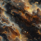 Gilded Nebula Pattern 6 Minky Fabric — plush minky folded close-up preview (mv-minky-v1:lying)