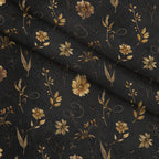 Gilded Night Garden Pattern 10 Minky Fabric — plush minky folded close-up preview (mv-minky-v1:lying)