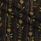 Gilded Night Garden Pattern 11 Minky Fabric — plush minky folded close-up preview (mv-minky-v1:lying)