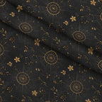 Gilded Night Garden Pattern 15 Minky Fabric — plush minky folded close-up preview (mv-minky-v1:lying)