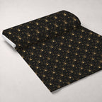 Gilded Night Garden Pattern 17 Minky Fabric — plush minky unrolled bolt preview (mv-minky-v1:bolt)
