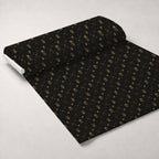 Gilded Night Garden Pattern 18 Minky Fabric — plush minky unrolled bolt preview (mv-minky-v1:bolt)