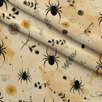 Gilded Night Garden Pattern 19 Minky Fabric — plush minky folded close-up preview (mv-minky-v1:lying)