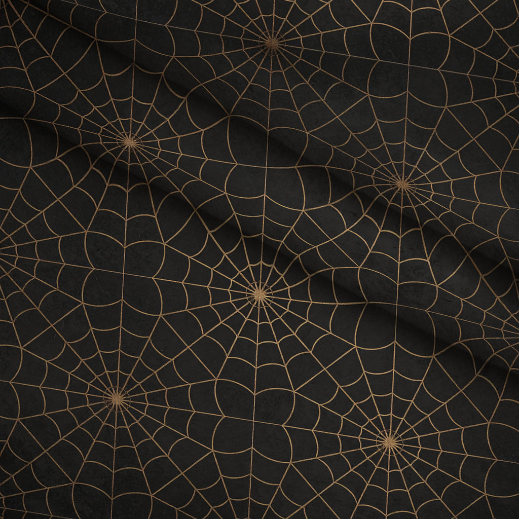 Gilded Night Garden Pattern 2 Minky Fabric — plush minky folded close-up preview (mv-minky-v1:lying)