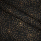Gilded Night Garden Pattern 2 Minky Fabric — plush minky folded close-up preview (mv-minky-v1:lying)