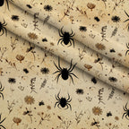 Gilded Night Garden Pattern 20 Minky Fabric — plush minky folded close-up preview (mv-minky-v1:lying)