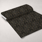 Gilded Night Garden Pattern 21 Minky Fabric — plush minky unrolled bolt preview (mv-minky-v1:bolt)