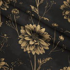 Gilded Night Garden Pattern 5 Minky Fabric — plush minky folded close-up preview (mv-minky-v1:lying)