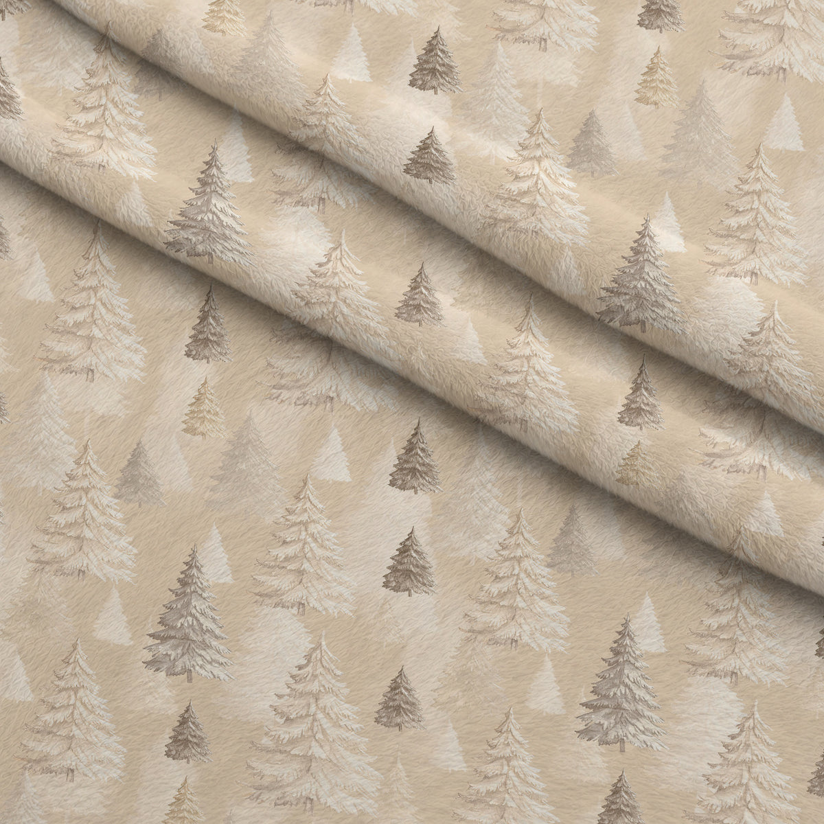 Gilded Snowfall Pattern 12 Minky Fabric — plush minky folded close-up preview (mv-minky-v1:lying)