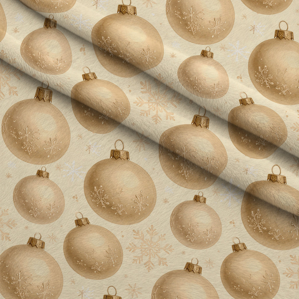 Gilded Snowfall Pattern 15 Minky Fabric — plush minky folded close-up preview (mv-minky-v1:lying)