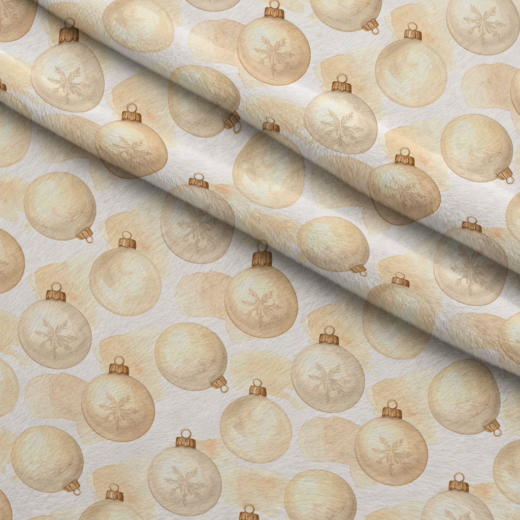 Gilded Snowfall Pattern 3 Minky Fabric — plush minky folded close-up preview (mv-minky-v1:lying)